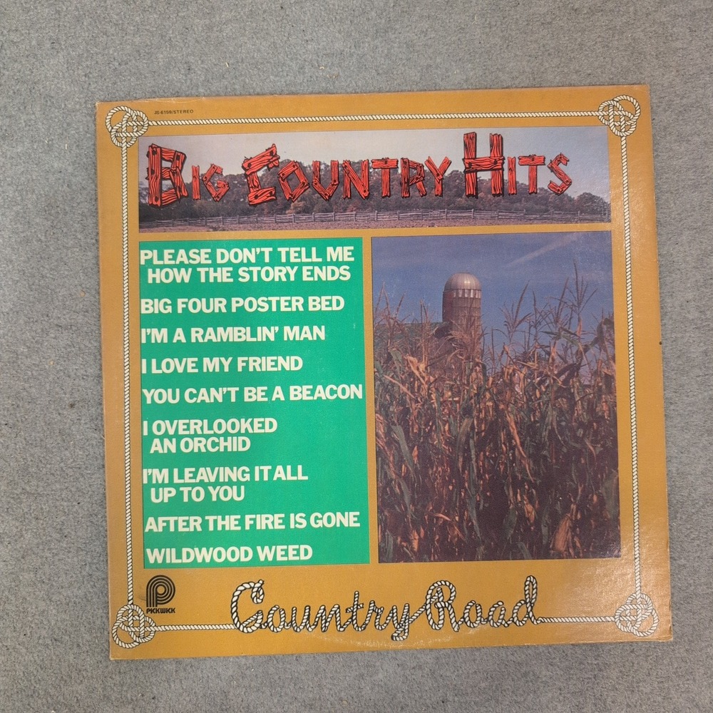 Big Country Hits Vol III Country Road Vinyl LP Hilltop Pickwick JS-6159 - Picture 1 of 2